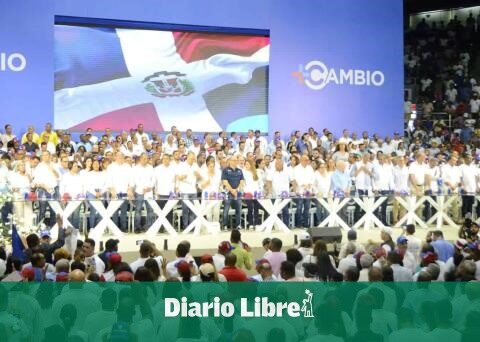 The PRM starts the re-election of Luis Abinader