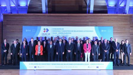 The President led the dinner with Foreign Ministers of CELAC and the European Union