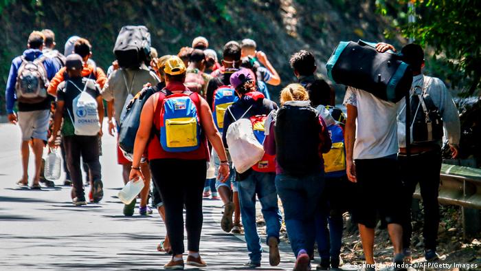 The US turn in the face of Venezuelan migration worries the Mexican border