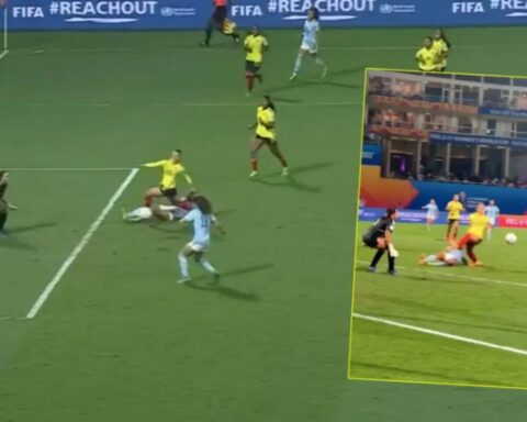The clear lack that they did not whistle Colombia in the goal of Spain. Scandalous error?