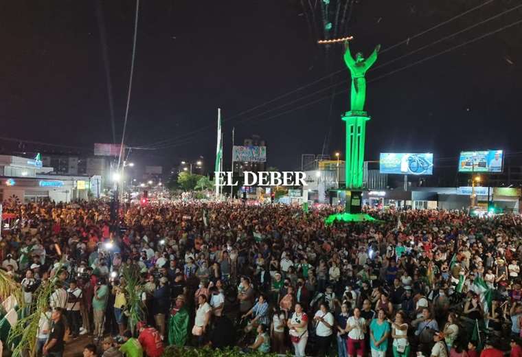 The evaluation of the second day of the strike by the census in 2023 begins, at the foot of El Cristo