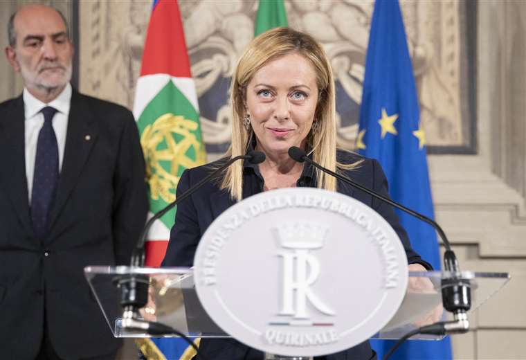 The far-right Meloni, appointed Prime Minister of Italy