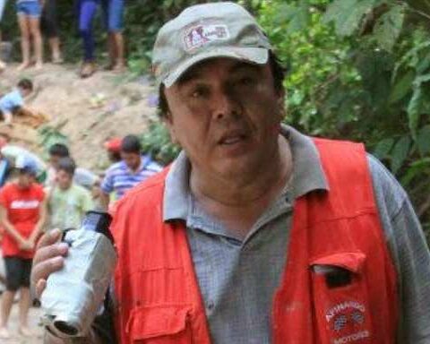 The journalist Moisés Villagómez died during the coverage of the GP Integración del Oriente