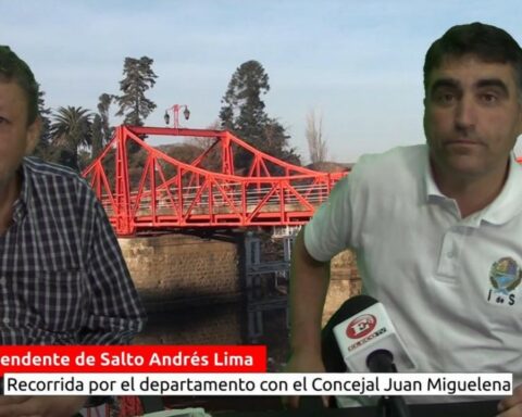 The mayor of Salto Andrés Lima visits Colonia to strengthen the Broad Front in the interior.  Watch the video.