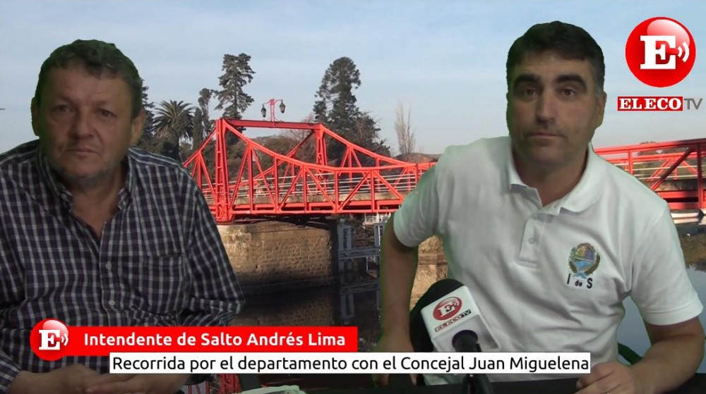 The mayor of Salto Andrés Lima visits Colonia to strengthen the Broad Front in the interior.  Watch the video.