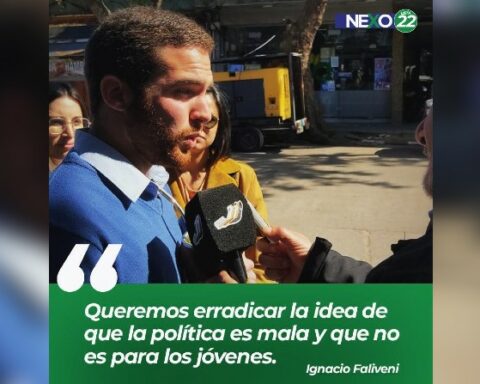 The young people of List 22 work for the youth elections of the PN