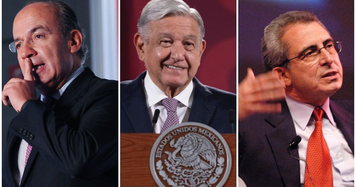 "These are people who are stained," says AMLO about former presidents Zedillo and Calderón