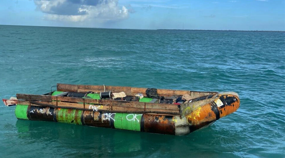 They arrest 76 Cuban rafters after making landfall in Florida and repatriate another 68