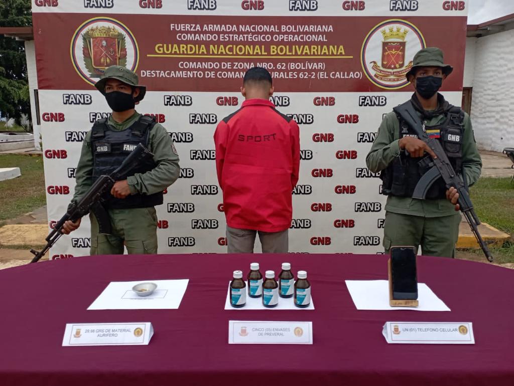 They arrested two members of the Guayana Train