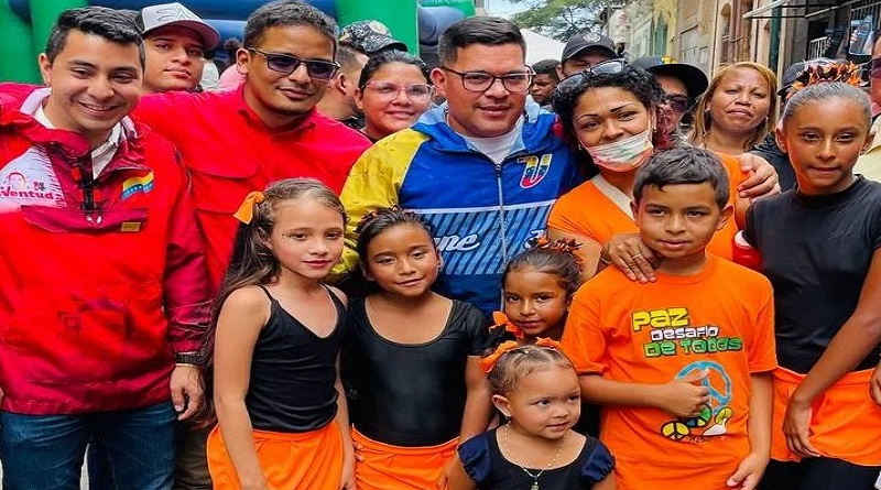 They carry out a full day in the San Juan de Caracas parish