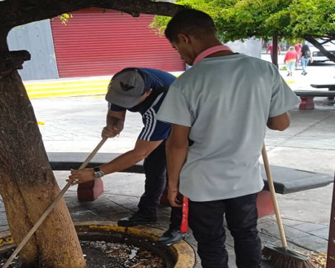 Corporación de Servicios de Caracas ejecuta labores en Sabana Grande