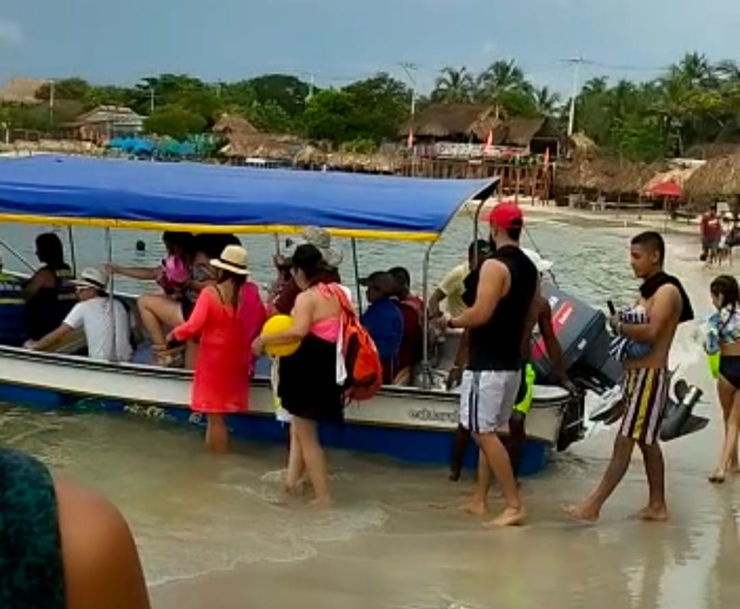 They denounce sexual harassment of foreign tourists on Punta Arena Island in Cartagena