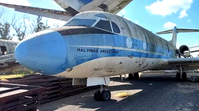 They gather funds to take the Fokker plane that landed in Malvinas on April 2 to Córdoba