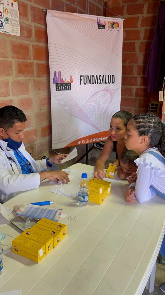 They held a health day in the parish of La Pastora de Caracas