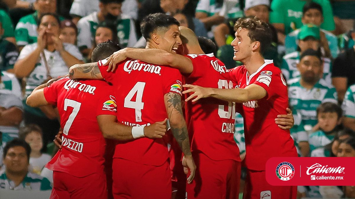 Toluca defeats Santos Laguna and advances to the semifinal of the Apertura