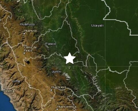 Tremor in Junín: earthquake of magnitude 4 shook the city of Satipo tonight