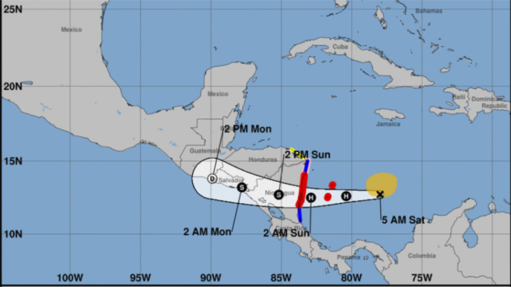 Tropical storm Julia threatens to become a hurricane