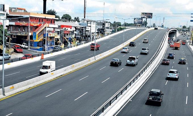 Tunnels and elevated roads in Greater Santo Domingo will be closed from tonight for maintenance