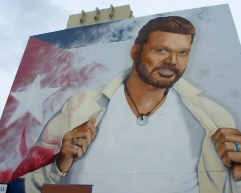 Willy Chirino, mural, calle ocho