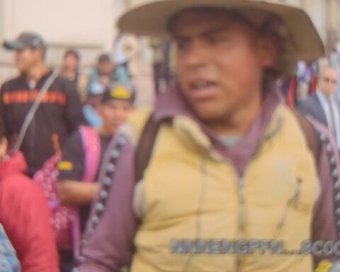 [VIDEO] They attack a journalist from Latina at the exit of the Government Palace