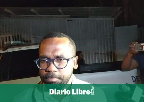 Víctor Erarte presents a contusive blow to the face