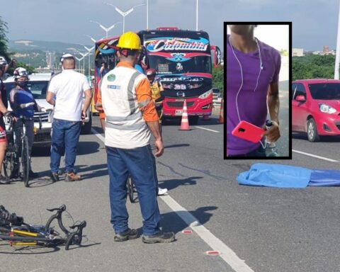 [Video] Cyclist died after being hit by a driver, apparently drunk