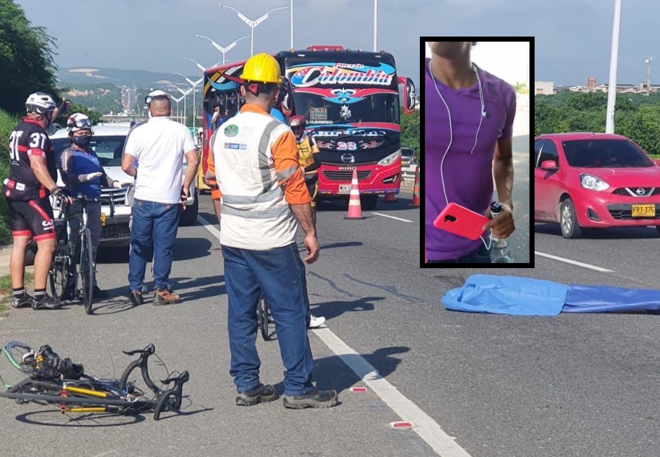 [Video] Cyclist died after being hit by a driver, apparently drunk