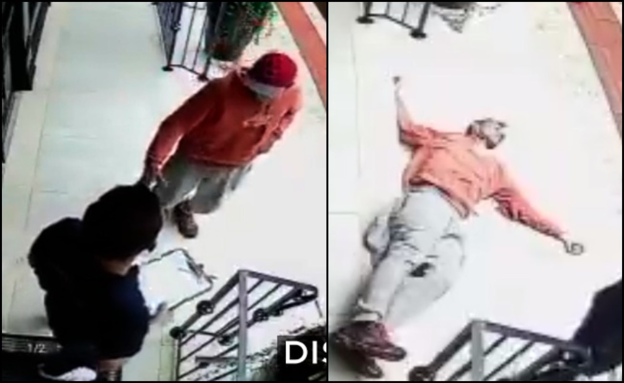 [Video] Deadly punch: Subject killed a thief with a blow in the middle of a robbery