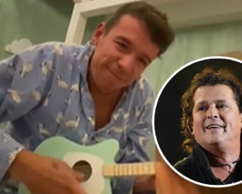 Videos |  Rigoberto Urán surprised fans by taking the stage at a Carlos Vives concert