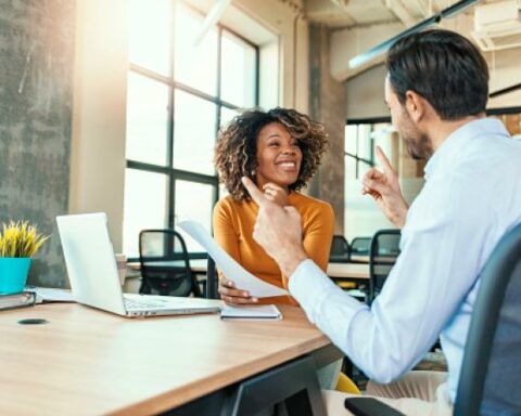 What do they invest in 'The best places to work in the world'?