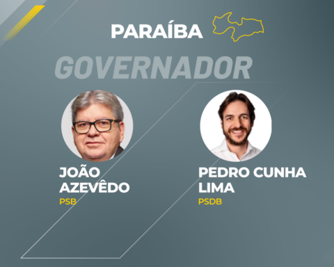 With 13.86% of polls counted, Azevêdo leads the government of Paraíba