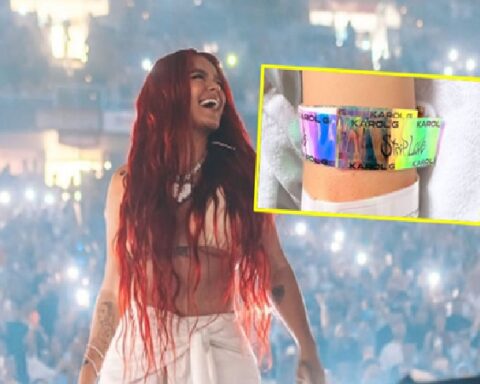Woman gave birth in the middle of Karol G's concert, the Colombian had a gesture with the mother of the child