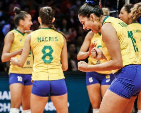 Women's volleyball: Brazil turns over China and wins again at the World Cup