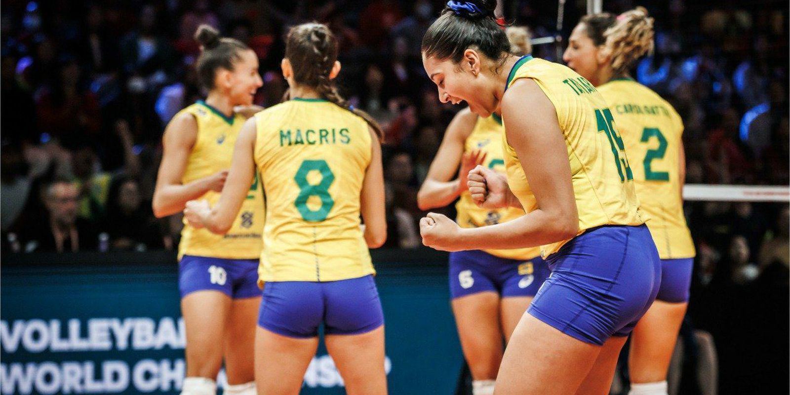 Women's volleyball: Brazil turns over China and wins again at the World Cup