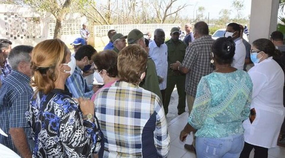 "We don't see any food"admits a high-ranking PCC official after flying over Pinar del Río