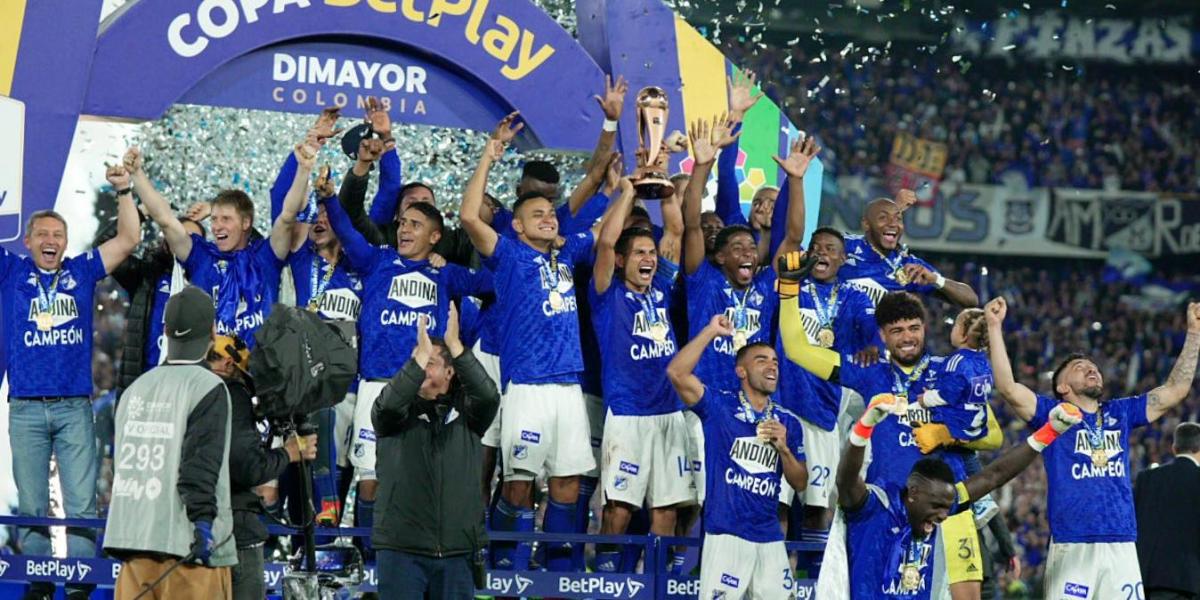 2-0: Millonarios comes back against Junior and wins his third Copa Colombia