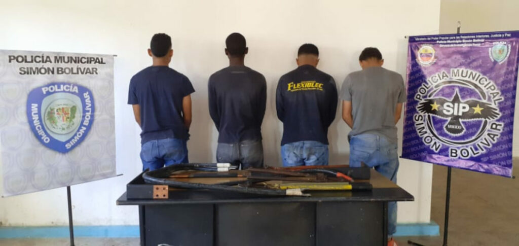 4 subjects arrested for theft at the Yare plastic factory