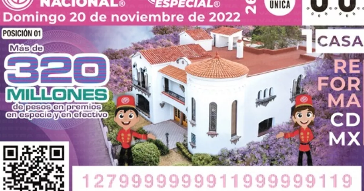 A luxurious house in Reforma!  The prize of the new raffle to which AMLO invites