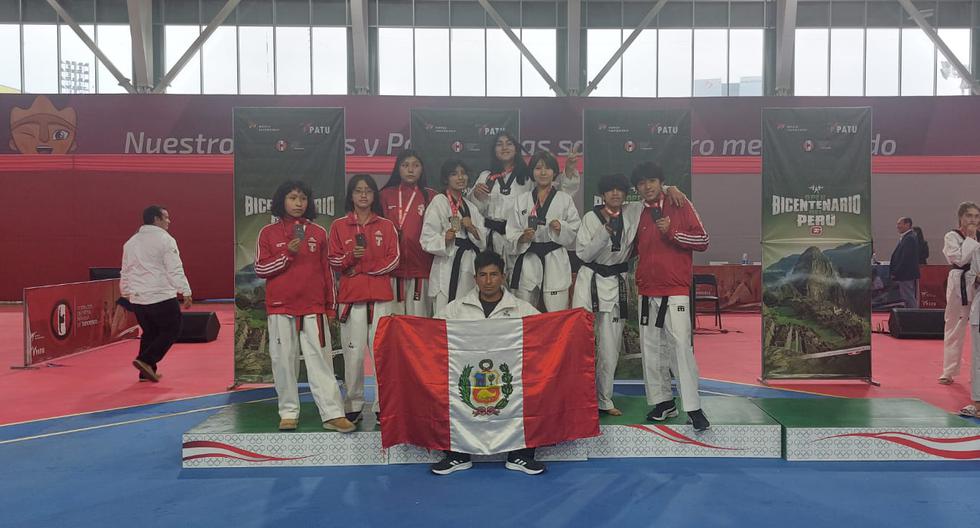 About 8 medals are achieved by representatives of Huancayo in the Taekwondo Tournament