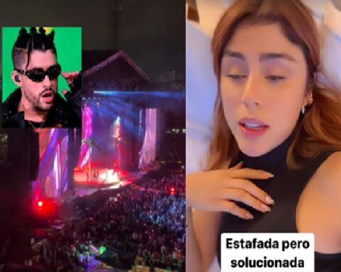 An "influencer" was scammed with a false box to see Bad Bunny