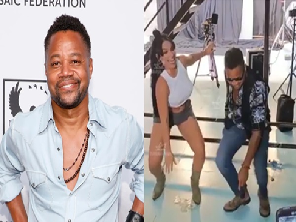 Andrea Valdiri met Cuba Gooding Jr. in Barranquilla, taught him champeta steps and the actor "came out to be a general"