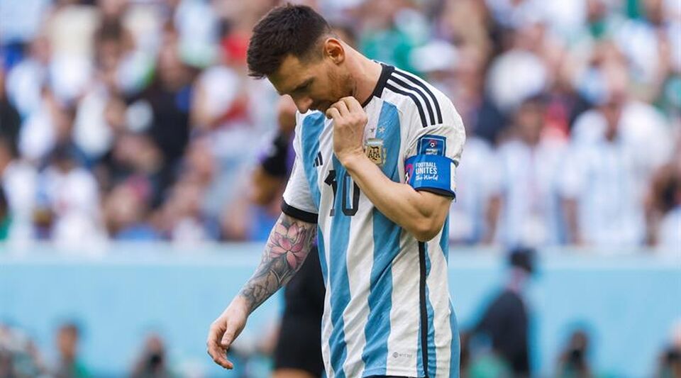 Argentina surprisingly collapses against the Saudi team in the World Cup