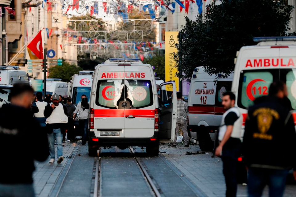 Attack in Istanbul left six dead and 53 wounded