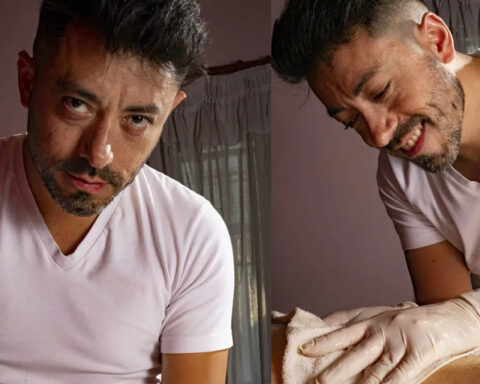 Barbero de bolas: el insólito emprendimiento de un estilista