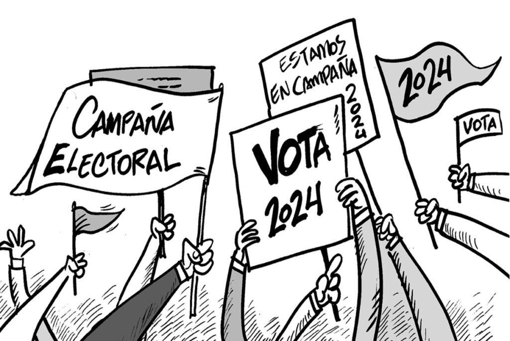 Most political parties have started a pre-campaign at the wrong time, a situation that is criticized by the president of the PRM, José Ignacio Paliza, and blames the JCE for not regulating it.