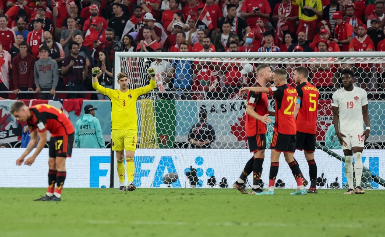 Belgium suffered, but defeated Canada in their opener of Qatar 2022