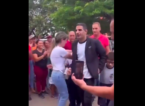 Brawl in courts of Lopnna de Apure for a sentence