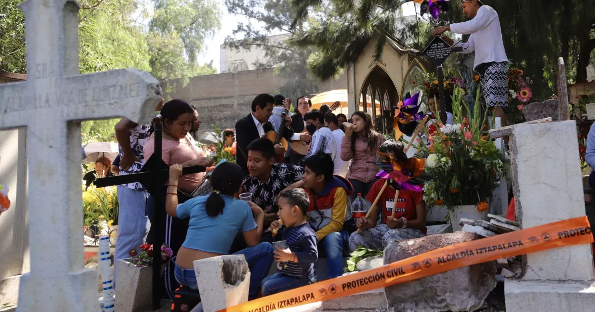 CDMX: More than 300 thousand people visit the pantheons;  there is white balance