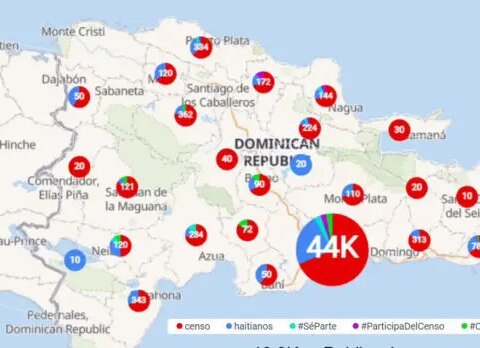 Censo: tema haitiano y cuentas falsas crecieron en el ciberespacio de RD
