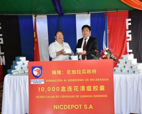 China donates 10,000 boxes of capsules against covid-19 to Nicaragua